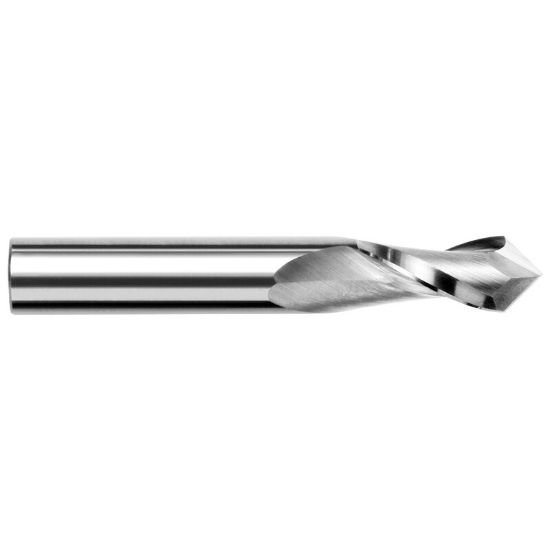 Picture of Harvey Tool 991732 Dia 1/2 LOC 1.00 OAL3.00Drill/Mill Carbide Uncoated Single End Drill Point